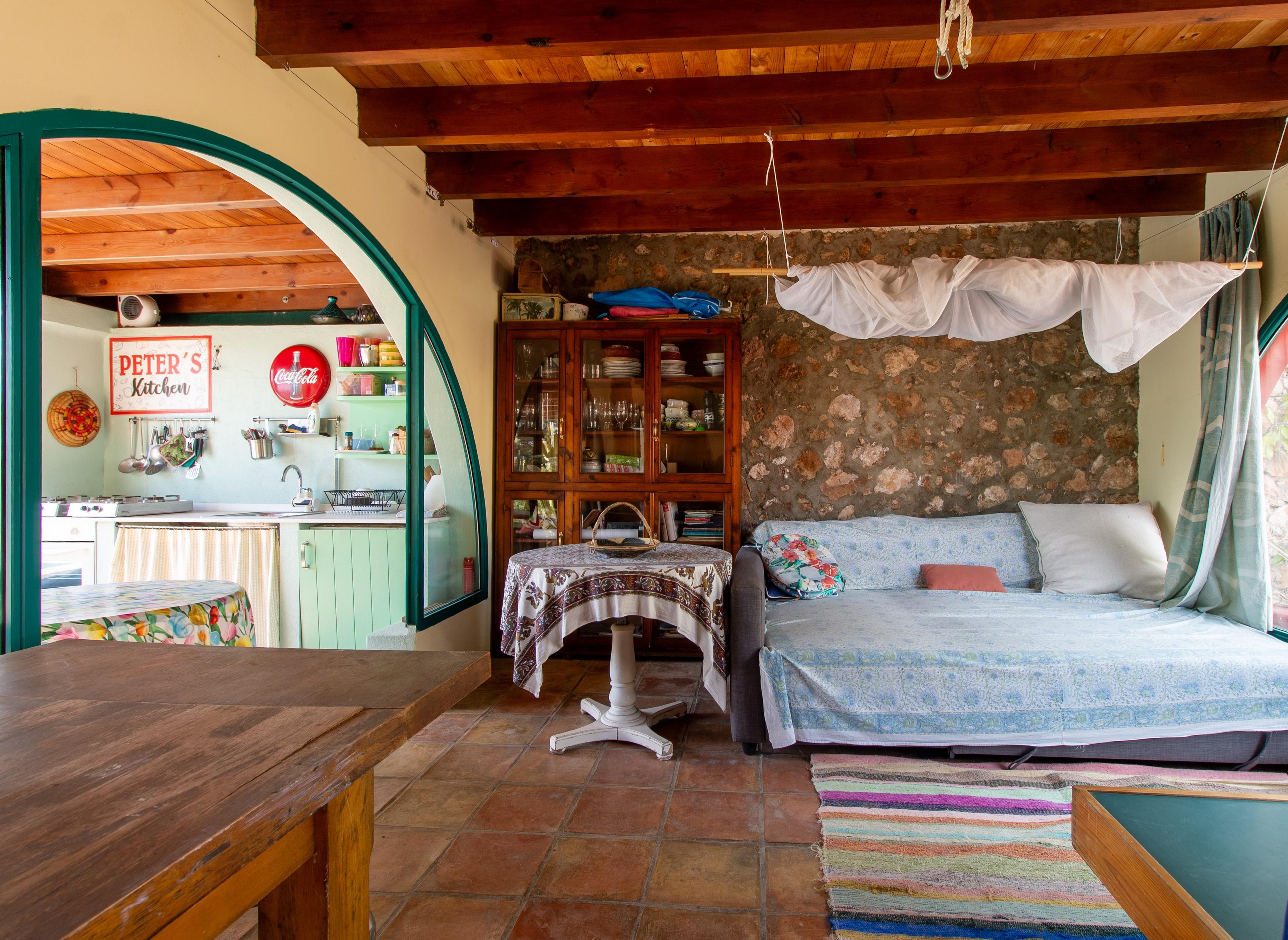 Casa con piscina y varias viviendas en Las Negras